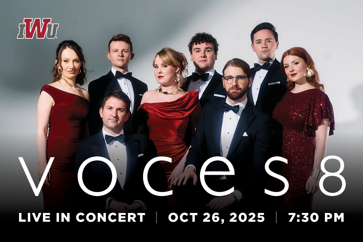 Indiana Wesleyan University to Host Grammy-Nominated Ensemble VOCES8